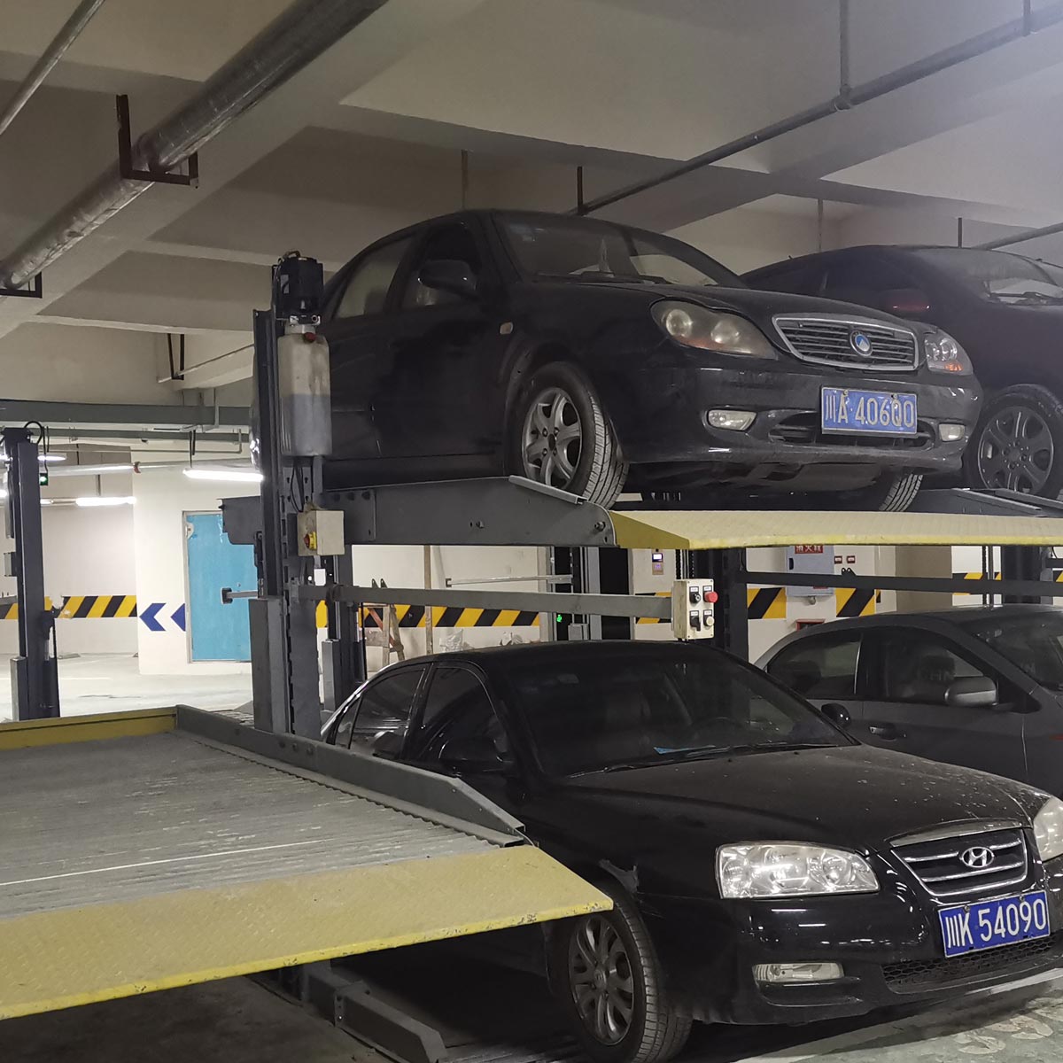 貴州PJS簡易升降式 兩柱式立體停車