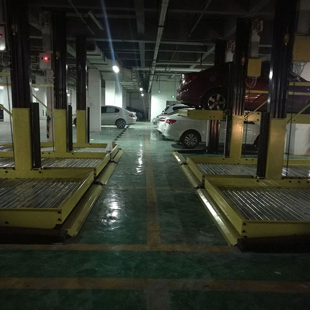 渭濱兩層立體停車庫安裝