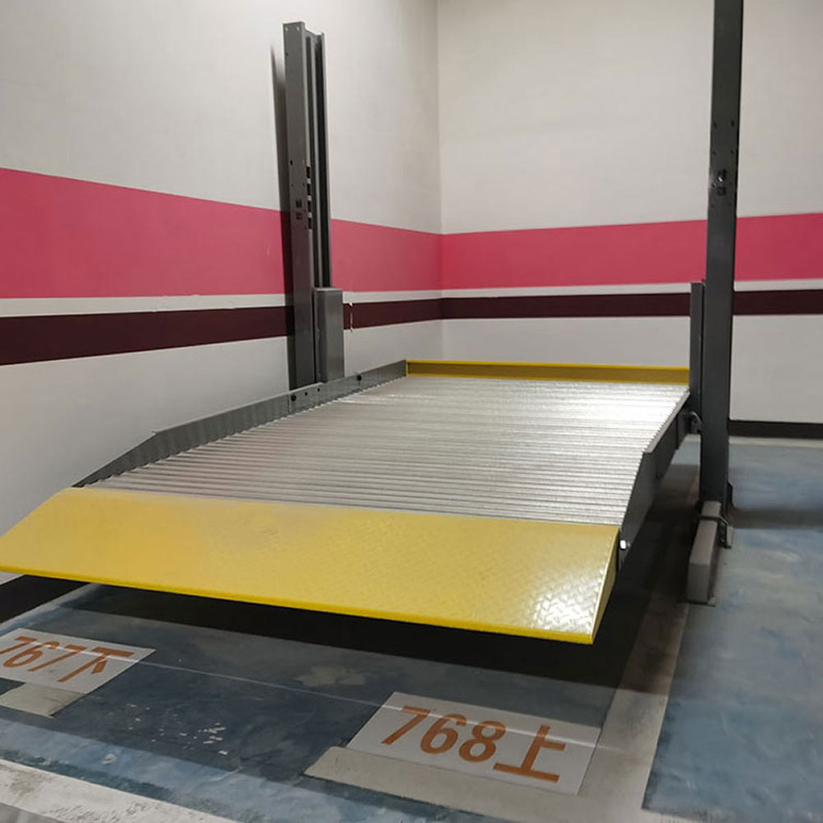 印江簡易立體車庫安全防護措施