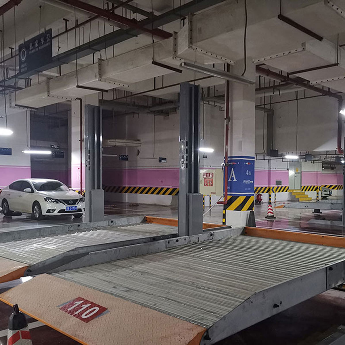 廣漢適合小區機械式立體車庫設施的設計